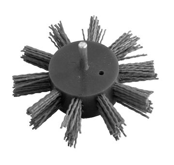 Strend Pro 253362 Kartáč , 44T, 100 mm, kulatý, nylonový, se stopkou