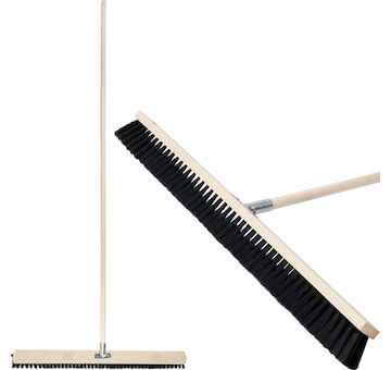 Strend Pro 253384 Smeták Geco Z80NU, 800 mm, dřevo/kov, s násadou