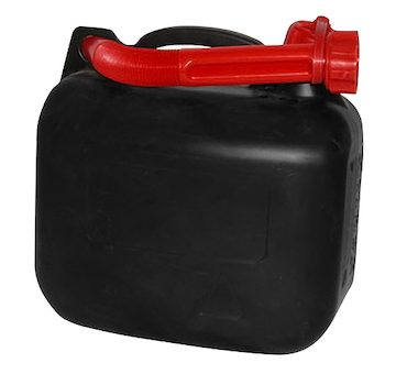 Strend Pro 254168 Kanystr MAX 5 litrů, na benzín, černý