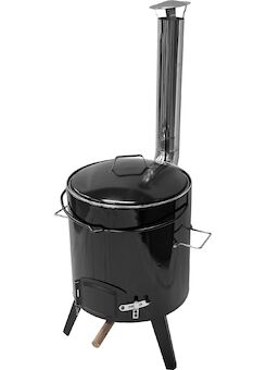 Strend Pro 286990 Sada , kotlová, zabijačková, kompletní, gulášová, 14 l, smaltovaná, s naběračkou, poklicí