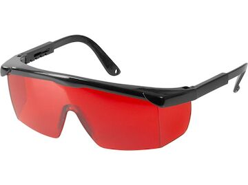 Strend Pro 313198 Safetyco B507 ochranné brýle, červené, nastavitelné