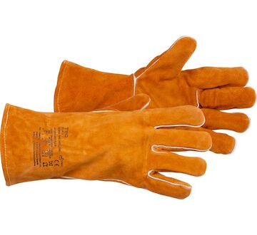 Strend Pro 3134158 Rukavice Teo, celokožené, svářečské, velikost 9/L