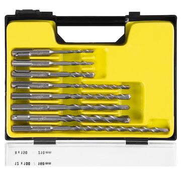 Strend Pro 420470 Sada vrtáků SD051, 8 kusů, 5-10 mm, SDS+
