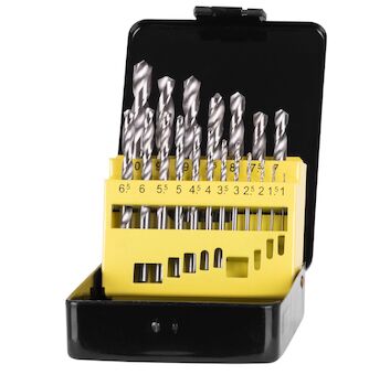 Strend Pro 420583 Sada vrtáků FD051, 19 kusů, do kovu