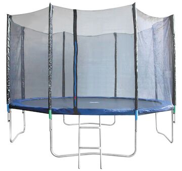 Strend Pro 802493 Trampolína Skipjump GS12, 366 cm, venkovní síť, žebřík