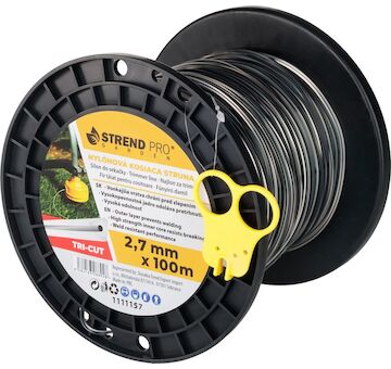 Strend Pro Garden 1111157 Silon na sekání TriCut 2,70 mm, L-100 m, Trigon extreme, trojhranný