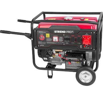 Strend Pro Garden 118089 Elektrocentrála KM8000-A, 6,5/6.0 kW, s elektr. startováním, benzínová