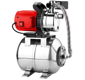 Strend Pro Garden 119104 Domácí vodárna Garden 1000 W, 3500 lit./h, 24 lit., nerez