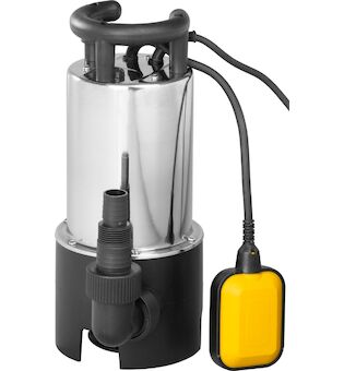 Strend Pro Garden 119712 Čerpadlo Garden NSPW1100-INOX3, kalové, 1100W, 20000 l/h, nerez, 10 m kabel