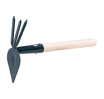 Strend Pro Garden 2110088 Motyka H004/250 - špičatý trojzubec, s násadou