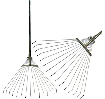 Strend Pro Garden 211026 R116-95 hrábě na listí, 15 lopatek, ventilátor, 950 g, kovová násada