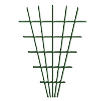 Strend Pro Garden 2110284 Zahradní mřížka MEV5 145x5x75 cm, 4/4,7 mm, na květiny, zelená, zahradnická