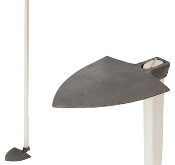 Strend Pro Garden 211138 Smeták Gardex špičatý 680 g, kovaný, dřevěná rukojeť
