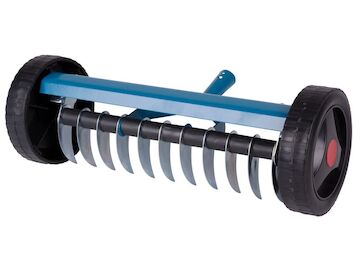 Strend Pro Garden 211204 Hrábě na trávu R152W, 11 zubů, provzdušňovač plevele, s kolečky, bez rukojeti