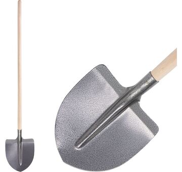 Strend Pro Garden 211223 Lopata S510SLK.WH špičatá, KomaXit, dřevěná násada