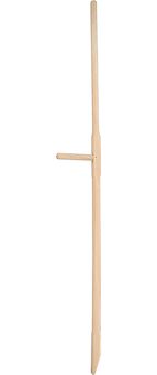 Strend Pro Garden 211240 Kosiště dřevěné, tvarovaná rukojeť, jednoruční, 175 cm