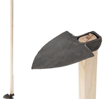 Strend Pro Garden 211312 Smeták Gardex špičatý 390 g, kovaný, dřevěná násada