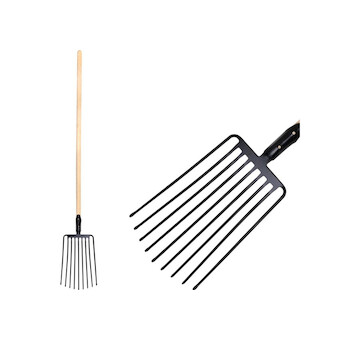 Strend Pro Garden 211371 Vidle F109, 9 hroté, na štěrk, s násadou