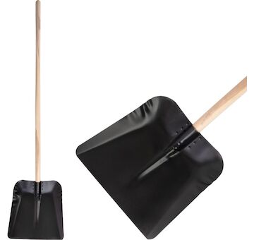 Strend Pro Garden 211397 Lopata KOVO 72.WH, kovová, černá, dřevěná násada