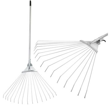 Strend Pro Garden 211758 R116-85 hrábě na listí, 15 lopatek, ventilátor, 850 g, kovová násada