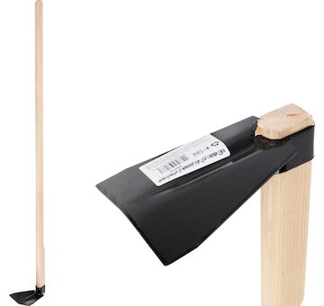 Strend Pro Garden 211988 Motyka , Fe, okopávání, šířka 11 cm, dřevěná násada 120 cm