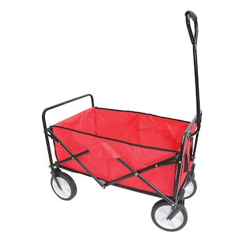 Strend Pro Garden 2161602 Vozík Praktik, skládací, PVC, 50 litrů, max. 70 kg