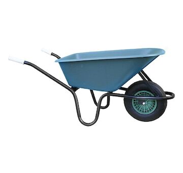 Strend Pro Garden 216624D kolečko Greenlawn Junior 100 lit., plast, zahradní s nafukovacím kolem, (demont)