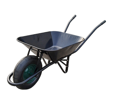 Strend Pro Garden 216634 kolečko WBar.B, nafukovací kolo, Fe, korba 60l