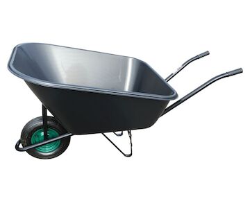 Strend Pro Garden 216695 Kolečko Greenlawn Nero 180 lit., plast, zahradní, černý,
