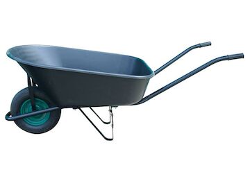 Strend Pro Garden 216850D kolečko Greenlawn Nero 140 lit., plast, zahradní, černý, (demont)