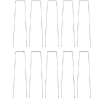 Strend Pro Garden 2170264 Zemní svorka Garden E1202 4x15 cm, upínací, kovová, balení. 10 ks