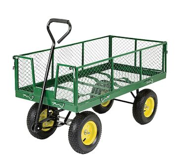 Strend Pro Garden 2170702 Ruční vozík 841, 950x520x570 mm, zahradní vozík, max. 300 kg, 80 litrů.