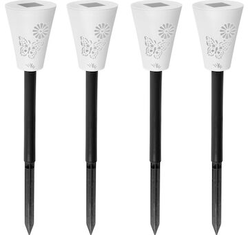 Strend Pro Garden 2171104 Lampa Sargas, 7x35 cm, solární, 2x LED, AAA, balení. 4 ks
