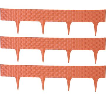 Strend Pro Garden 2171288 Palisáda z ratanuPalisáda L-2,40 m, terakota, bal. 3 ks, 820x95/200 mm, UV