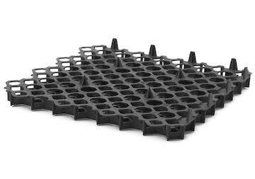Strend Pro Garden 2171293 Mřížka zatravňovací GardenPUZZLE II, 500x500x40 mm, černá, UV