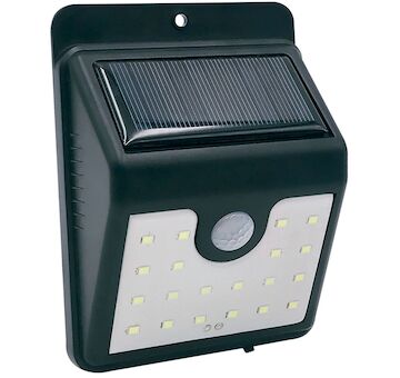 Strend Pro Garden 2171371 Svítidlo SL6250, 20x LED solární, senzor pohybu, 150 lm