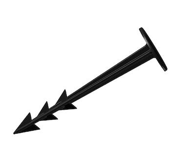 Strend Pro Garden 2171735 Zahradní kolík GardenPEG 100/25 mm, plastový hrot k upevnění, balení. 50 ks