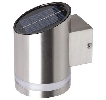 Strend Pro Garden 2172170 Zahradní lampa , solární, LED světlo na zeď/plot, 9x12x14 cm