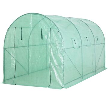 Strend Pro Garden 2172586 Skleník Skleník, průchozí, fólie, 200x350x200 cm