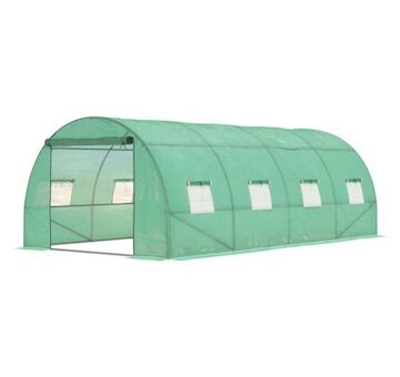 Strend Pro Garden 2172886 Pařeniště Greenhouse, walk-in, fólie, fóliovník, 300x200x450 cm