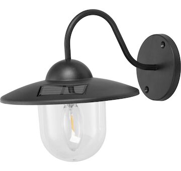 Strend Pro Garden 2172924 Lampa Garden, solární, světlo na stěnu/plot, 1x LED, 23,5x18x20 cm