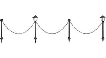 Strend Pro Garden 2172925 Lampa Garden, řetěz, ohrada, plot do zahrady, 2x solární svítidlo, 1x LED, 16,5x16,5x71,