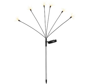 Strend Pro Garden 2172958 Lampa Garden Lara, solární, 60xLED, 72 cm