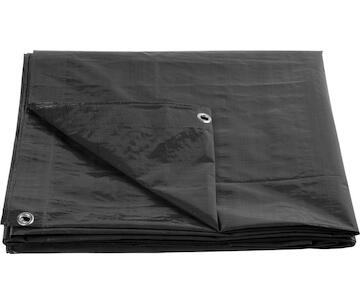 Strend Pro Garden 2173040 Plachta Tarpaulin Strong 4x6 m, 200 g/m, zakrývacia, antracit, s okami