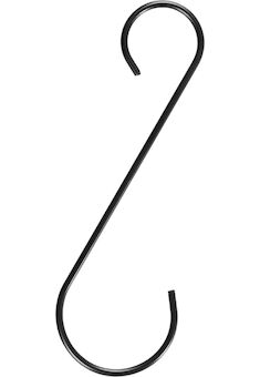 Strend Pro Garden 2173659 Věšák , držák na květináč, ocel/kokos, visací, s řetízkem a háčkem, 20 cm