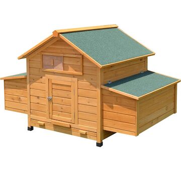 Strend Pro Garden 2173856 Kurník pro drůbež se střechou 150x100x96 cm