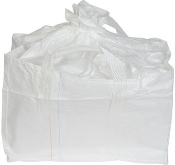 Strend Pro Garden 217727 Pytel BigBag TSF2, 68x35x46 cm, PP, 2 uši, bílý, stahovací pytel, ploché dno, max. 100 kg, zahrada