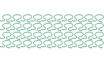 Strend Pro Garden 218759 Upínací spona 57x40 mm, bal. 40 ks