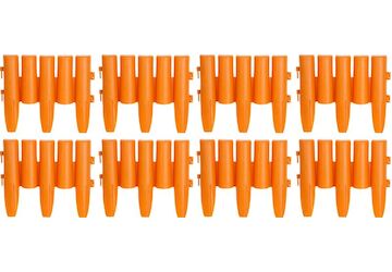 Strend Pro Garden 2211200 Palisáda GE037, 27x24 cm, PP, terakota, flexi, L-2,16 m, balení. 8 ks