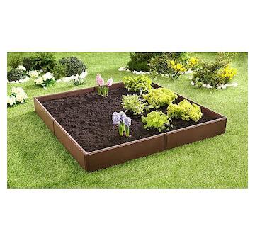 Strend Pro Garden 2212132 Zahradní záhon RB053, 57x13 cm, PP, 8dílný, zvýšený